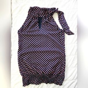 Maurices Polka Dot Halter Top Size S